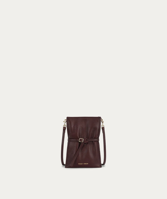 Penny Phone Pouch | Dark Cherry