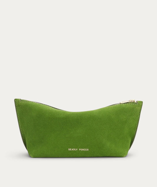 Poucher Grande | Frog Suede