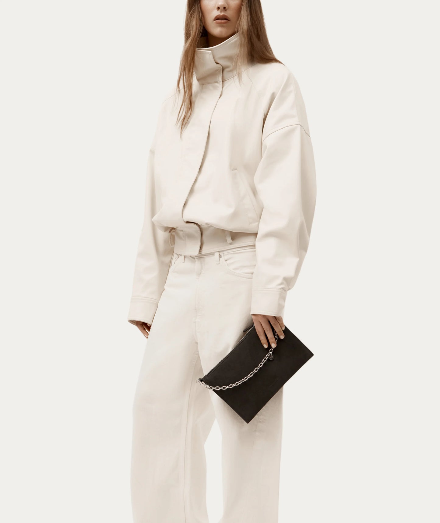 Siamese Bag | Asphalt Suede