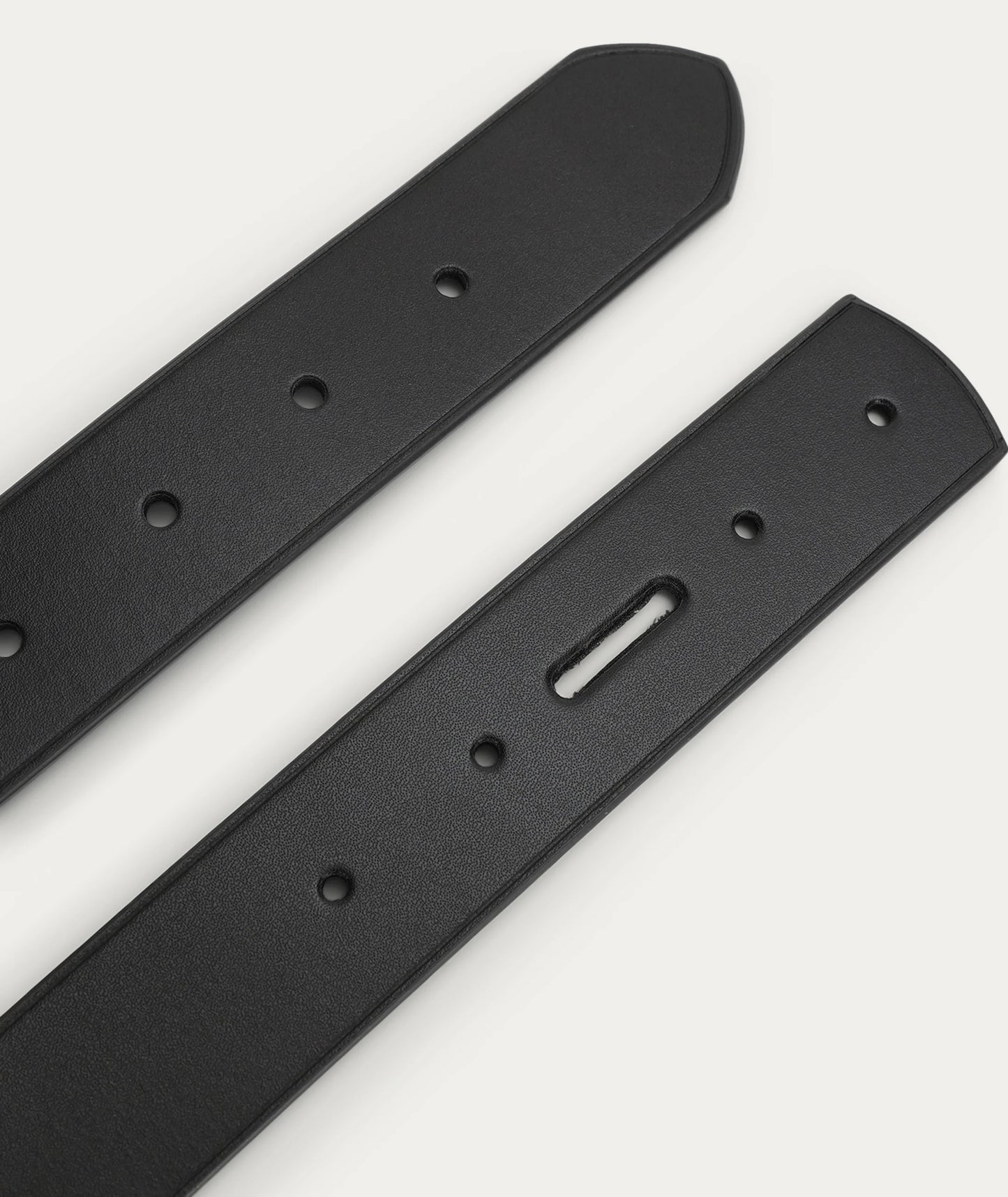 Wide Belt Oval Buckle | Black Brass