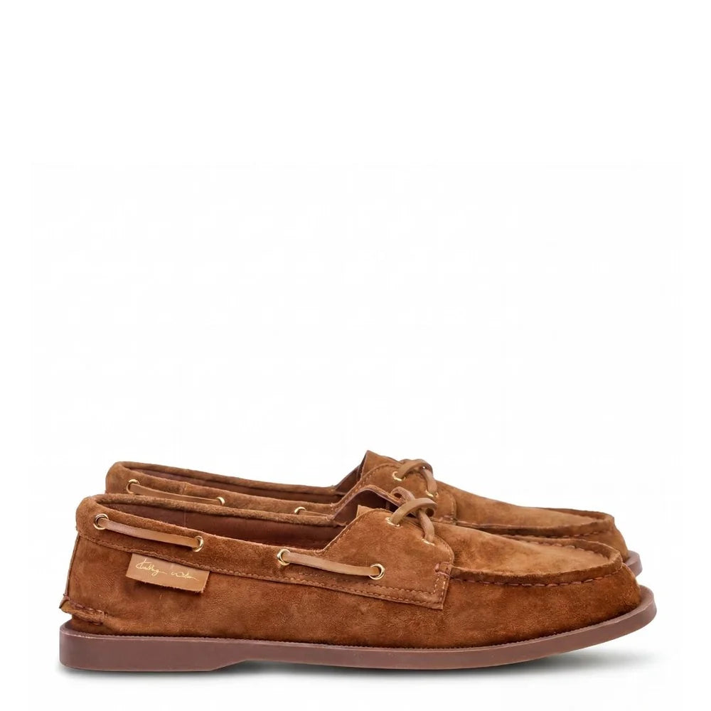 Kokomo Deck Shoe | Tan Suede