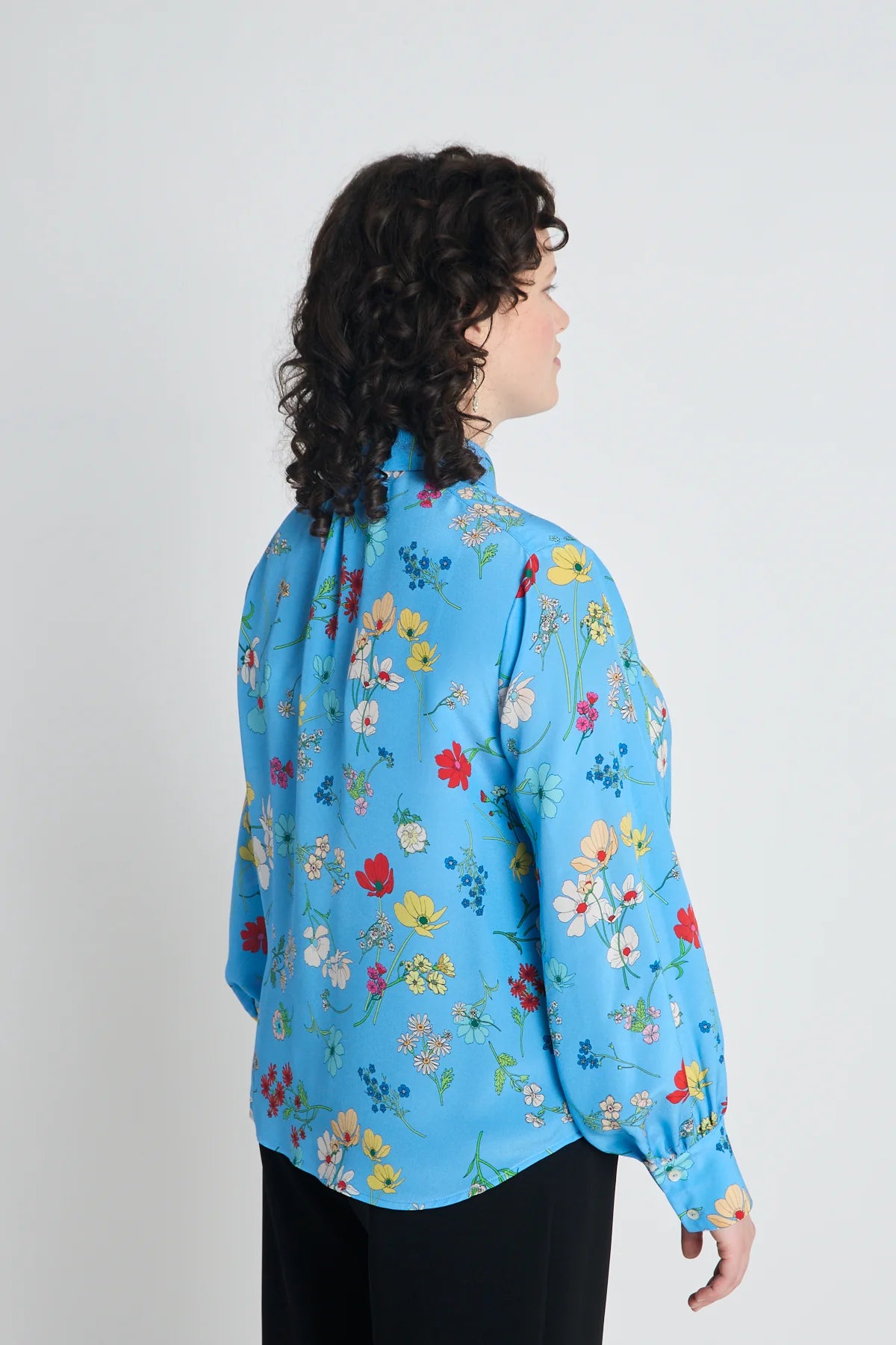 Instrumental Shirt | Blue Floral