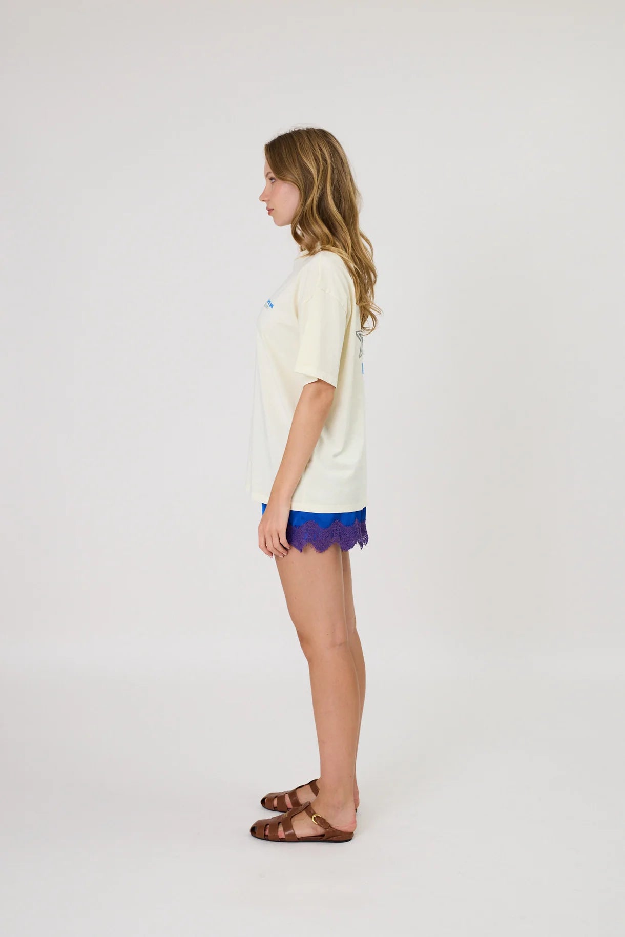 Star Tee | Washed Ivory