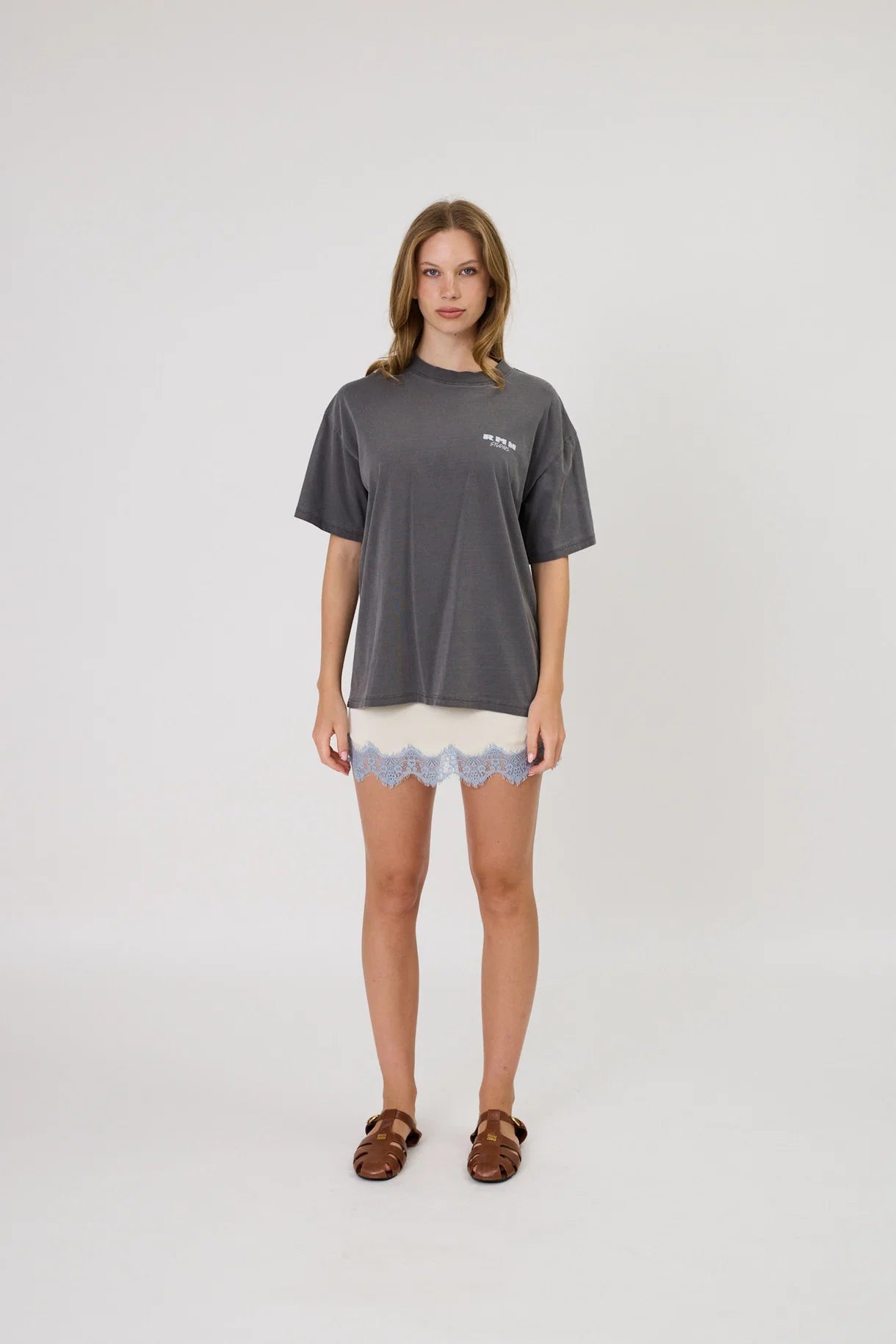 Star Tee | Washed Black