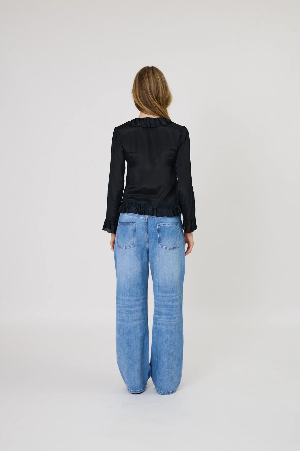 Elora Tie Top | Black