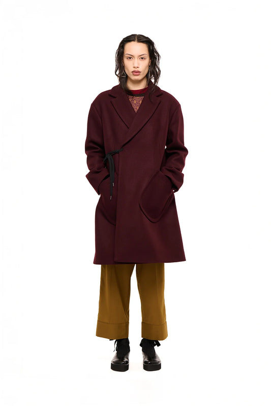 After-Party Coat | Bordeaux