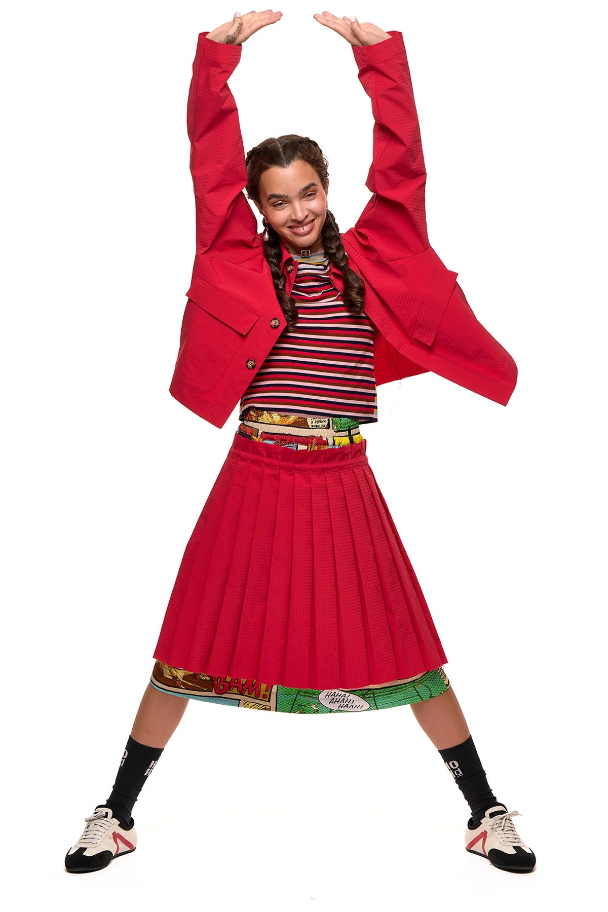 Jet Jacket | Bright Red