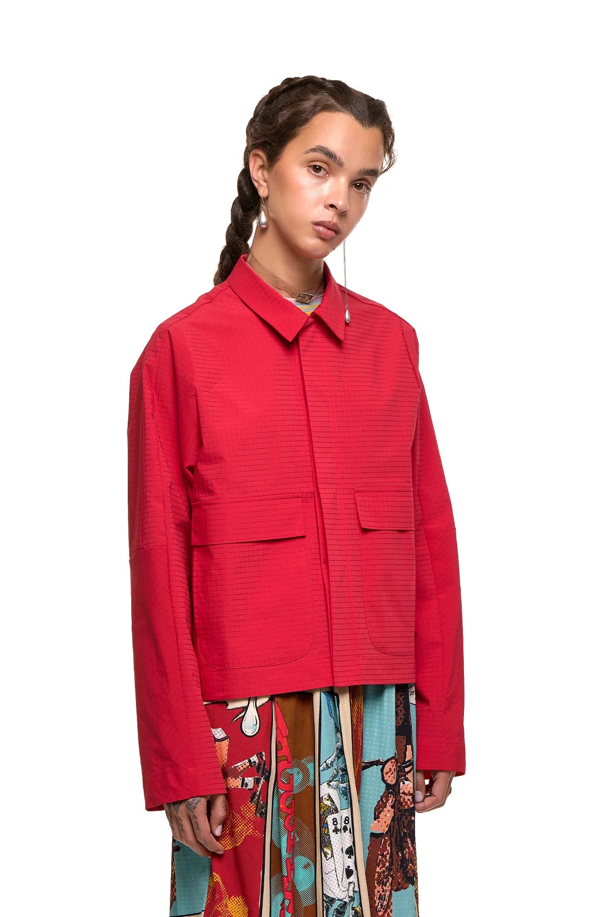 Jet Jacket | Bright Red