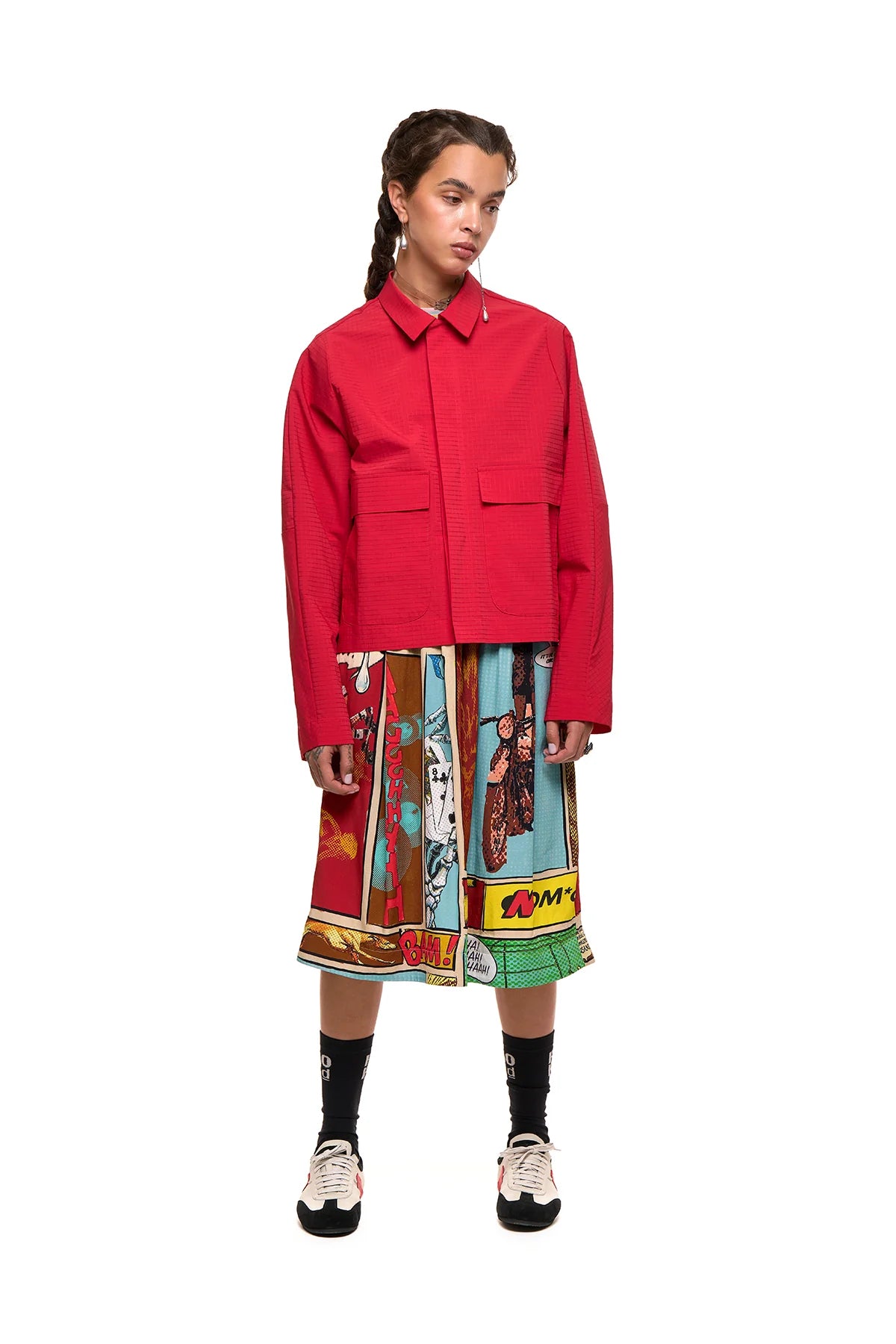 Jet Jacket | Bright Red