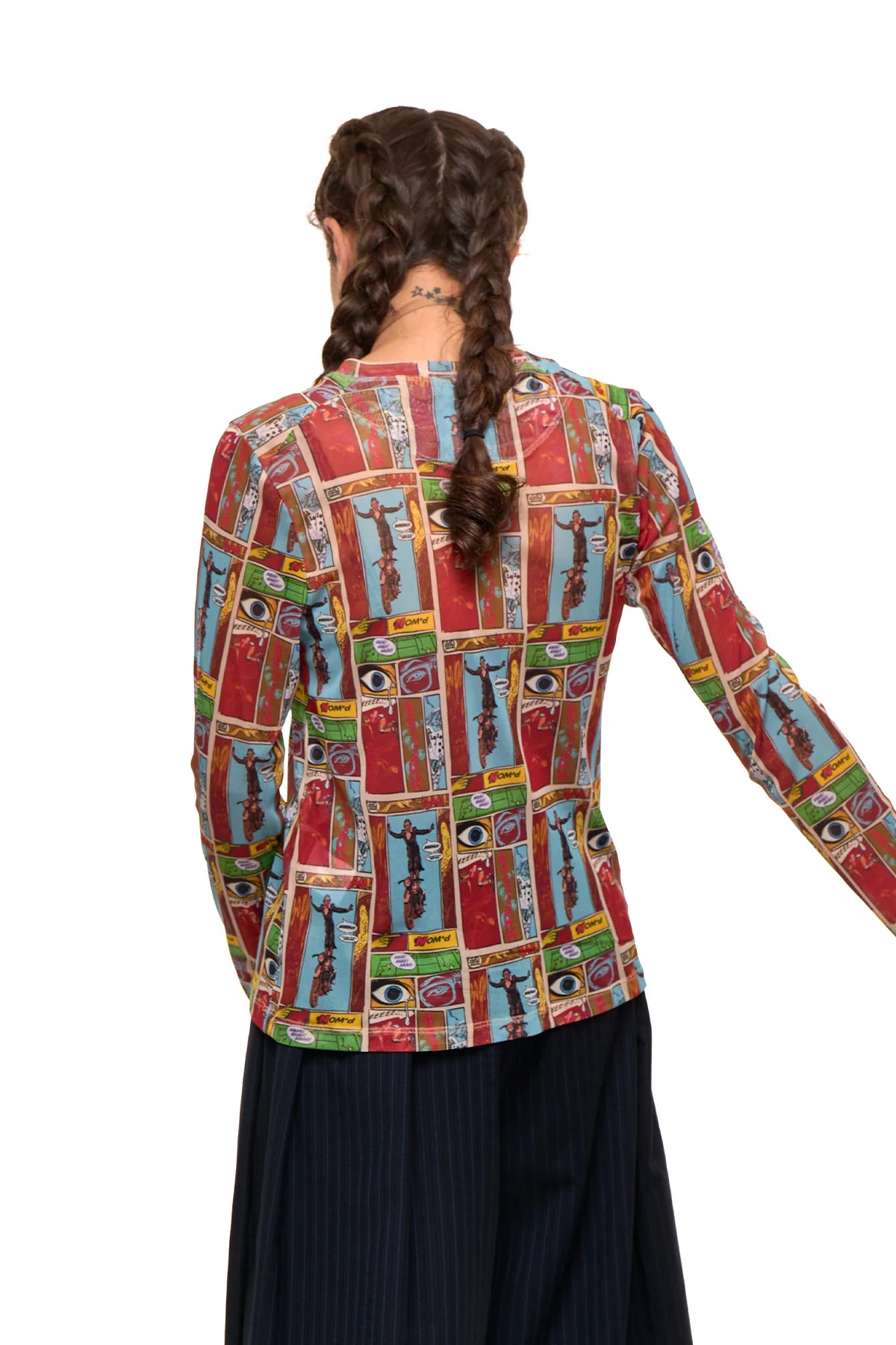 New Fit Long Sleeve | Comic Strip Print
