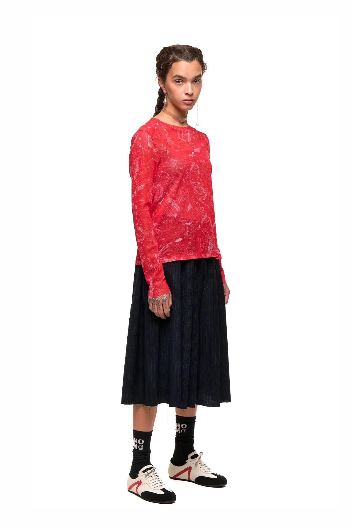 New Fit Long Sleeve | Knockout Print