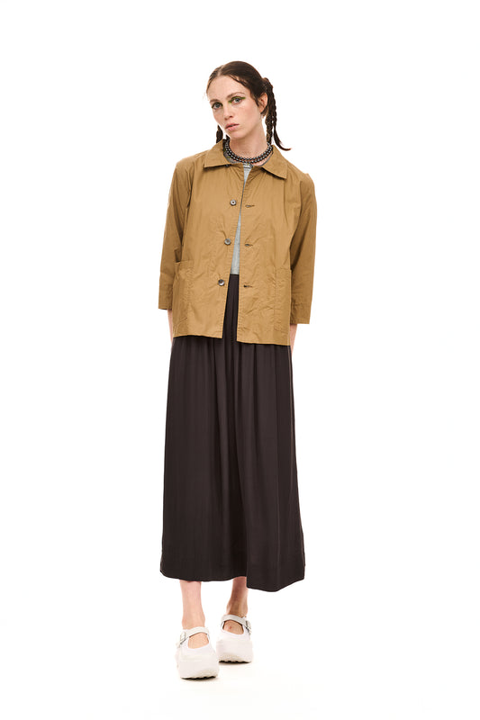 Verse Shirt Jacket | Manilla Crisp Cotton