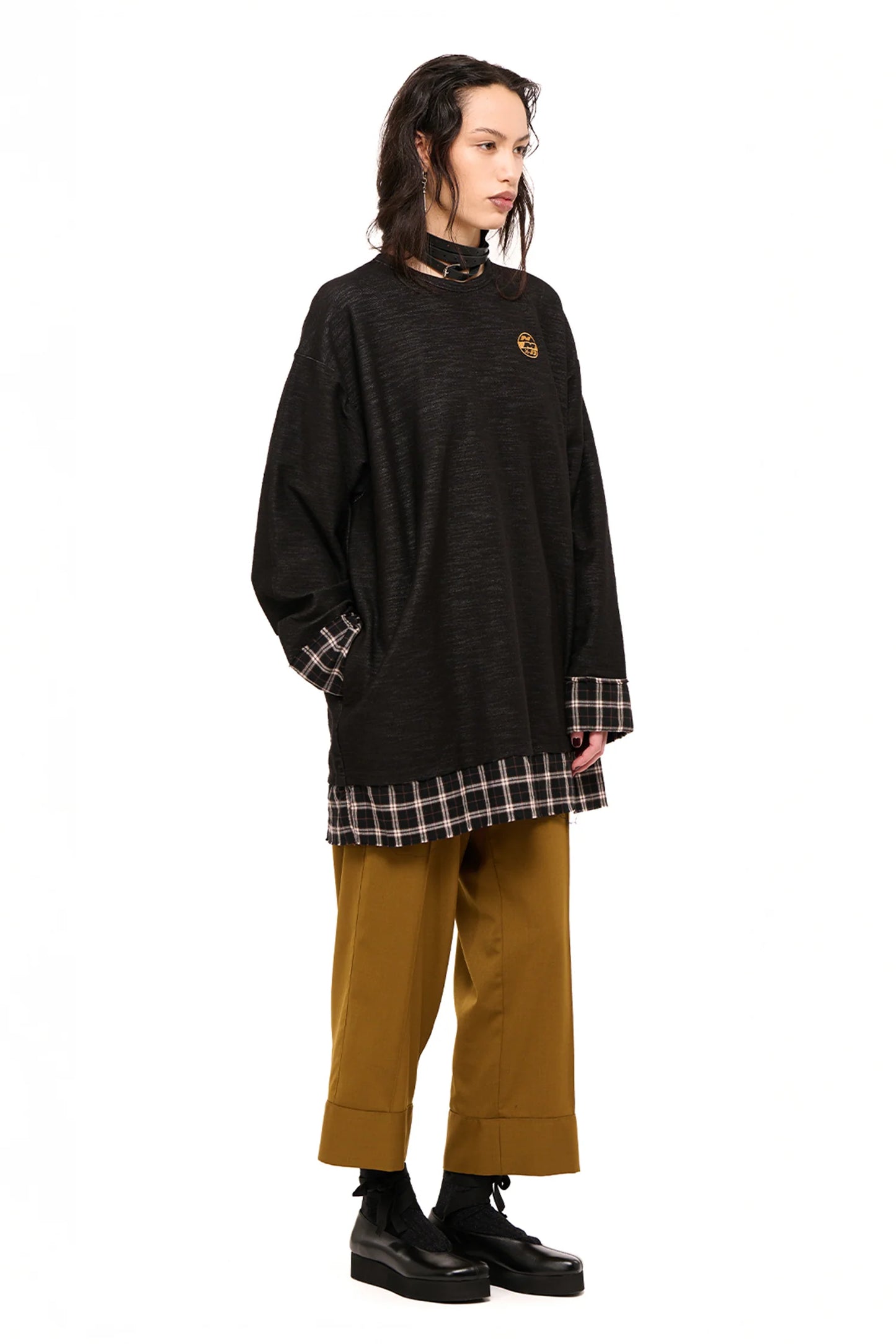 Verve Tunic Denim Knit | Black