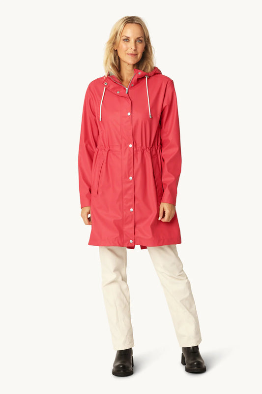 RAIN230FR Long Parka Rain Jacket | Baked Apple