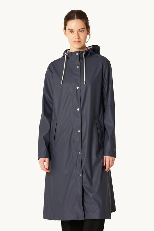 RAIN232FR Long Rain Jacket | Ombre Blue