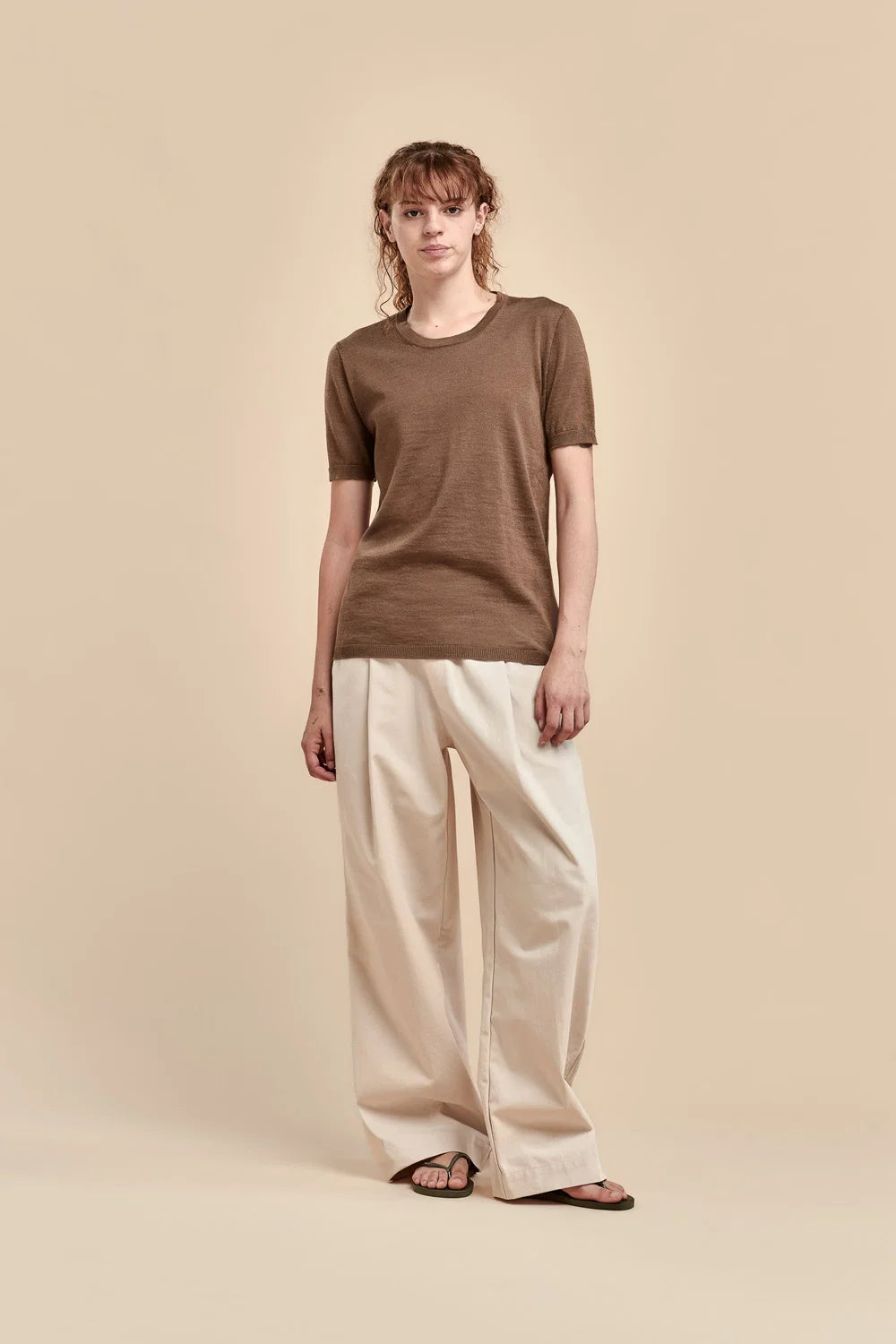 Merino Universal T-Shirt | Truffle