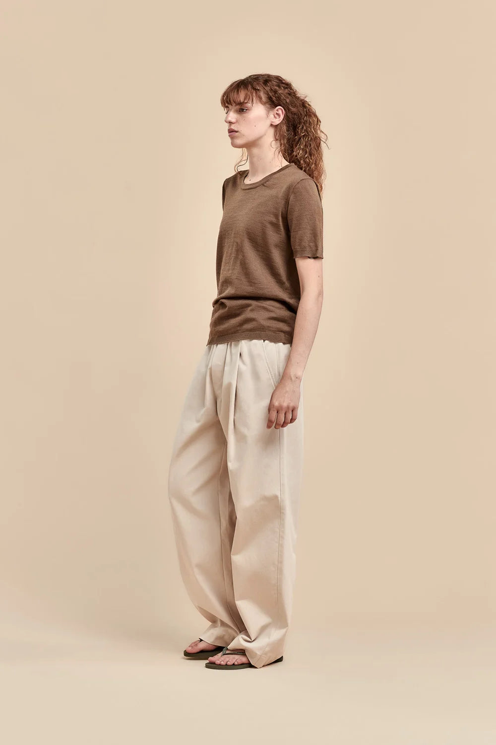 Merino Universal T-Shirt | Truffle