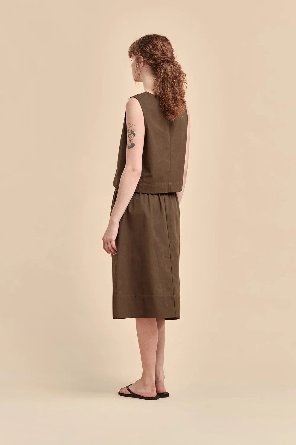 Cotton Broadcloth Shell | Nori