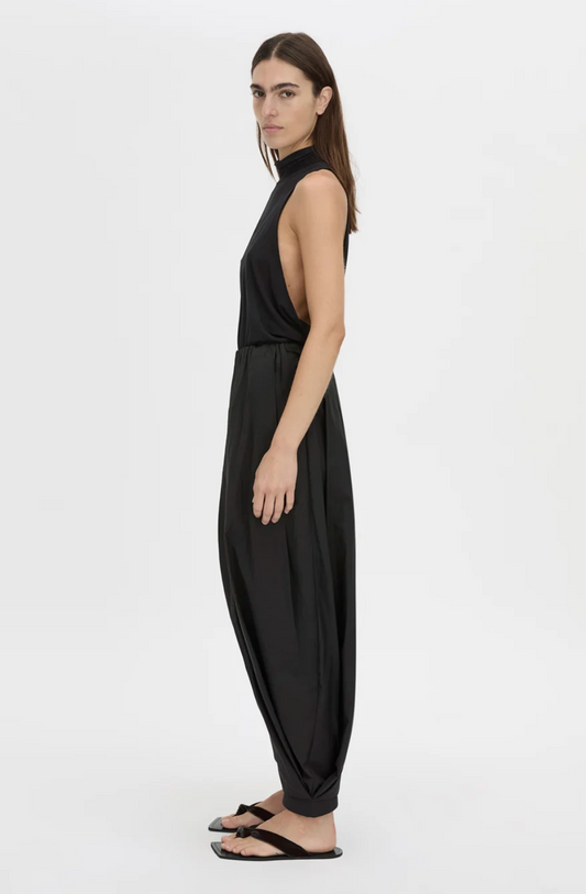 Rhia Balloon Leg Pant | Black