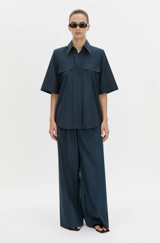 Sabi Short Sleeve Shirt | Navy
