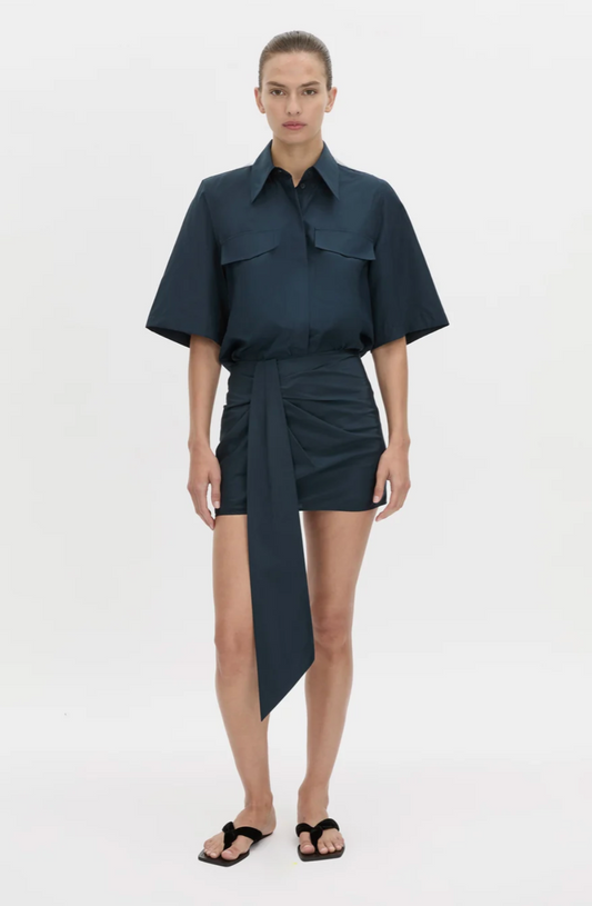 Sabi Short Sleeve Shirt | Navy