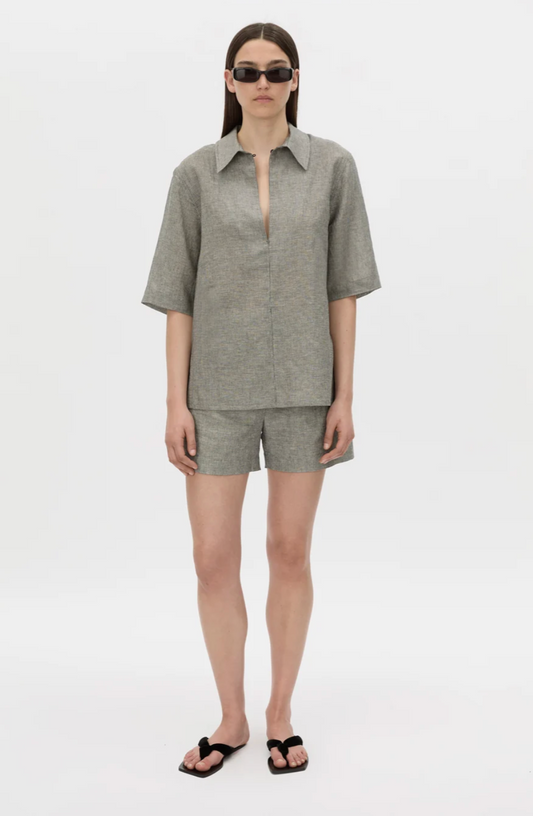 Phostre Tailored Short | Black/White