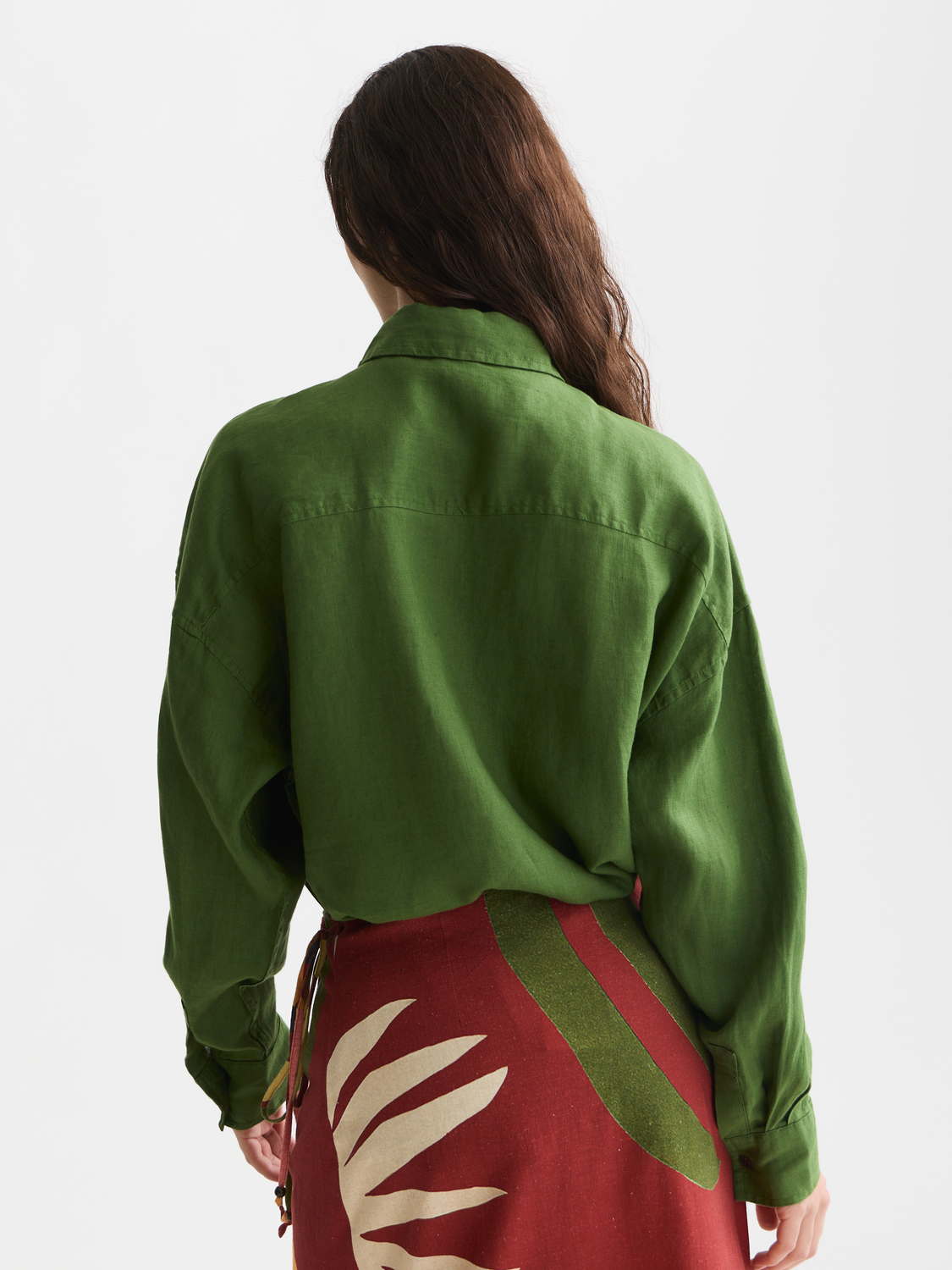 Linen Shirt | Garden Green
