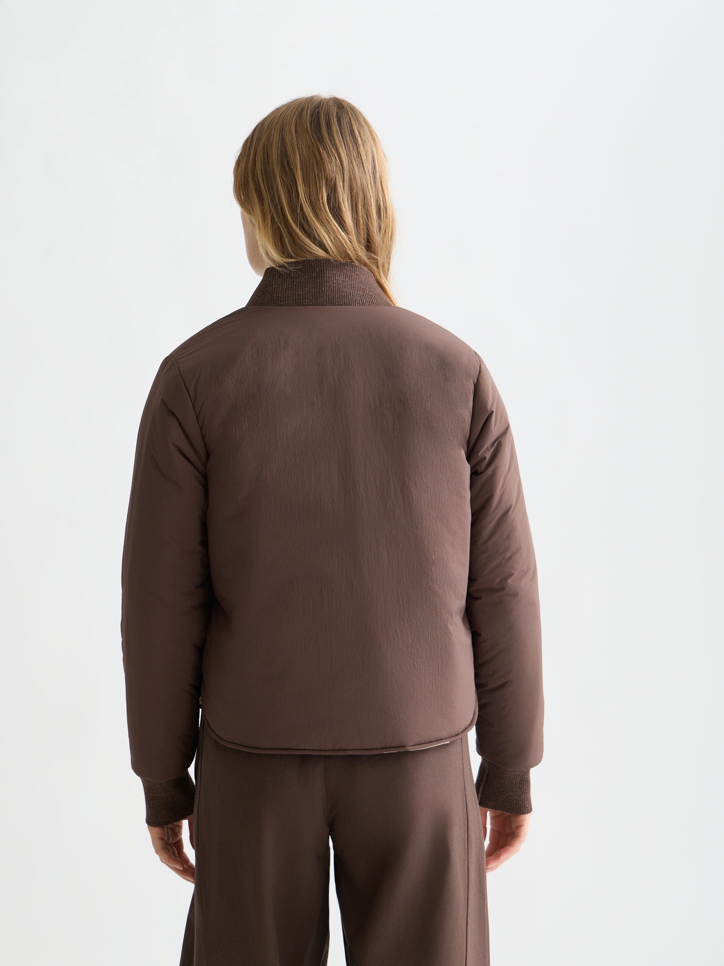 Reversible Bomber Jacket | Hot Fudge