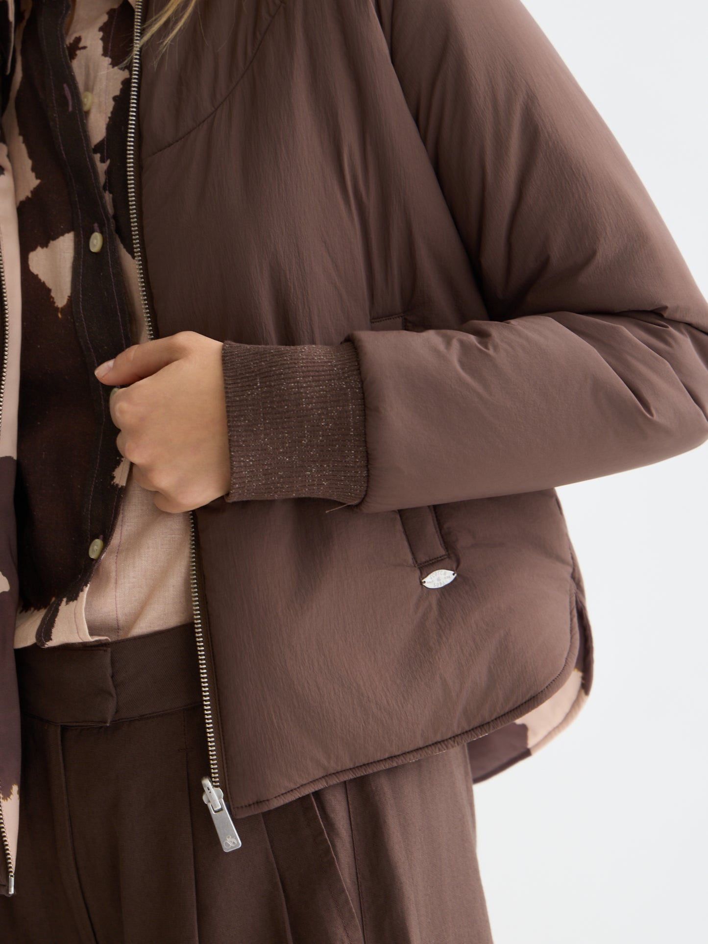 Reversible Bomber Jacket | Hot Fudge