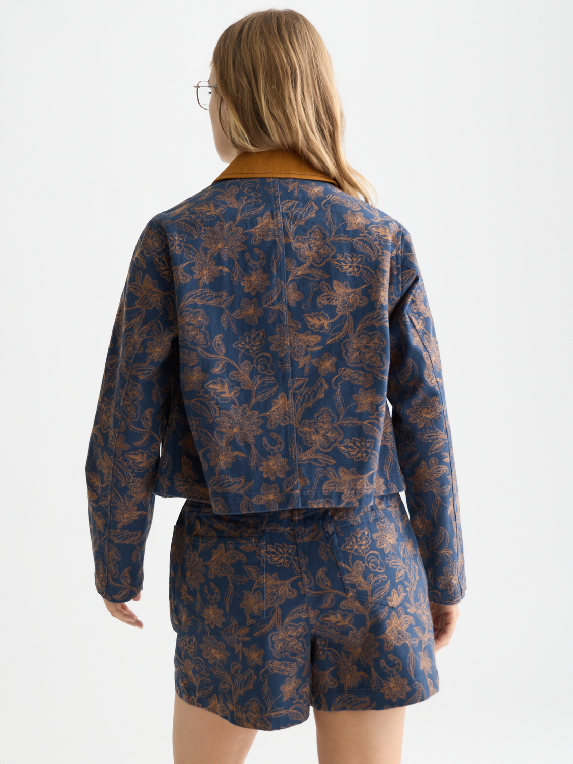 Embroidered Cotton Jacket | Lucky Bandana