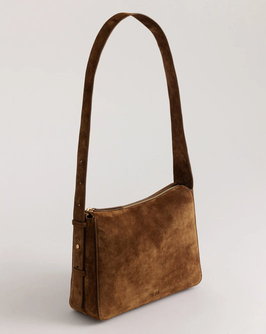 Brooke Bag | Cork Suede