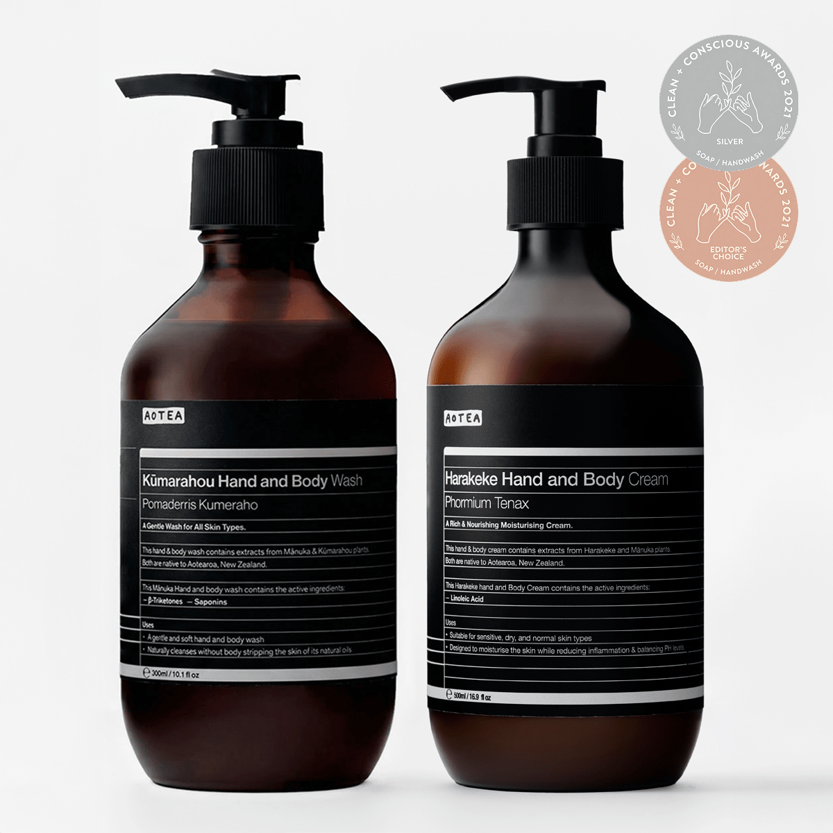 Aotea | Hand & Body Care Pack 300ml | Palm Boutique