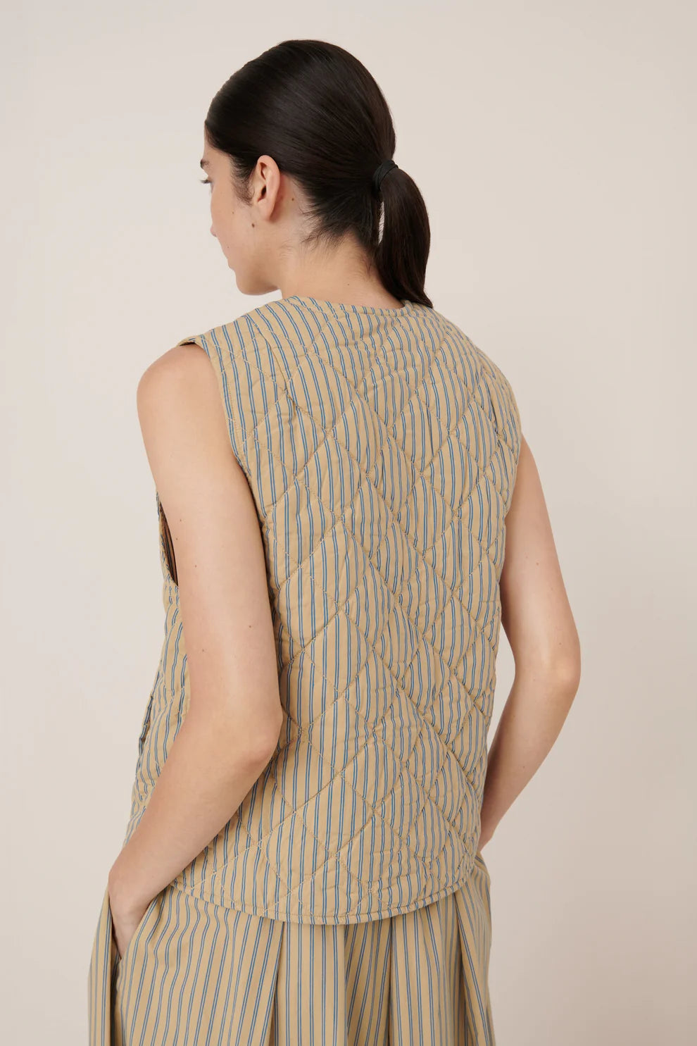 Axis Vest | Double Pinstripe