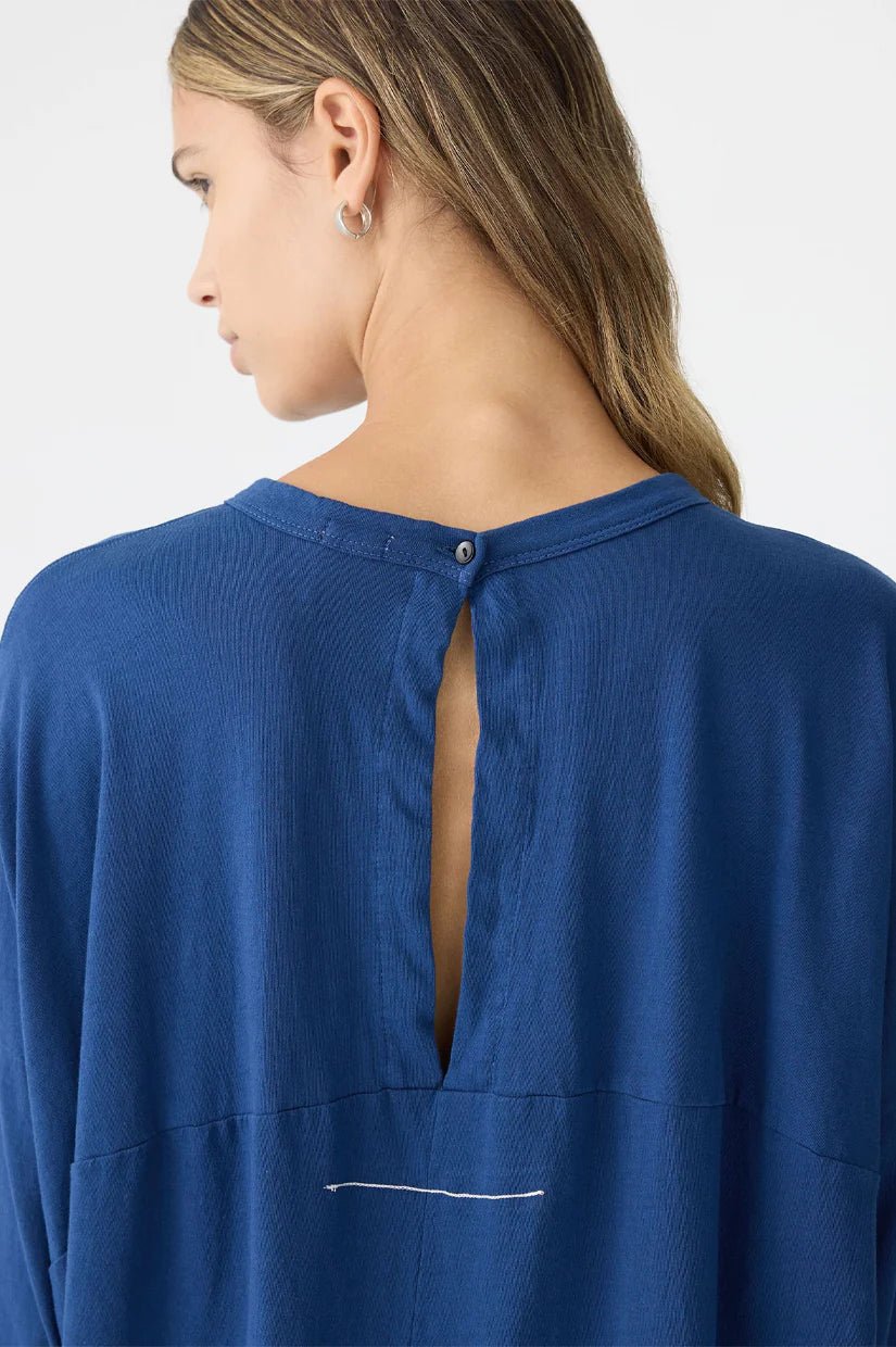 bassike | Circle l/s t.shirt | Washed Ink | Palm Boutique
