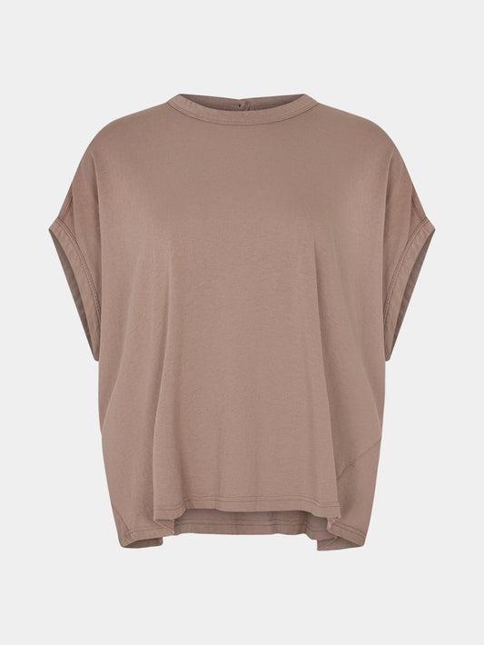 bassike | Circle T-Shirt | Acid Taupe | Palm Boutique