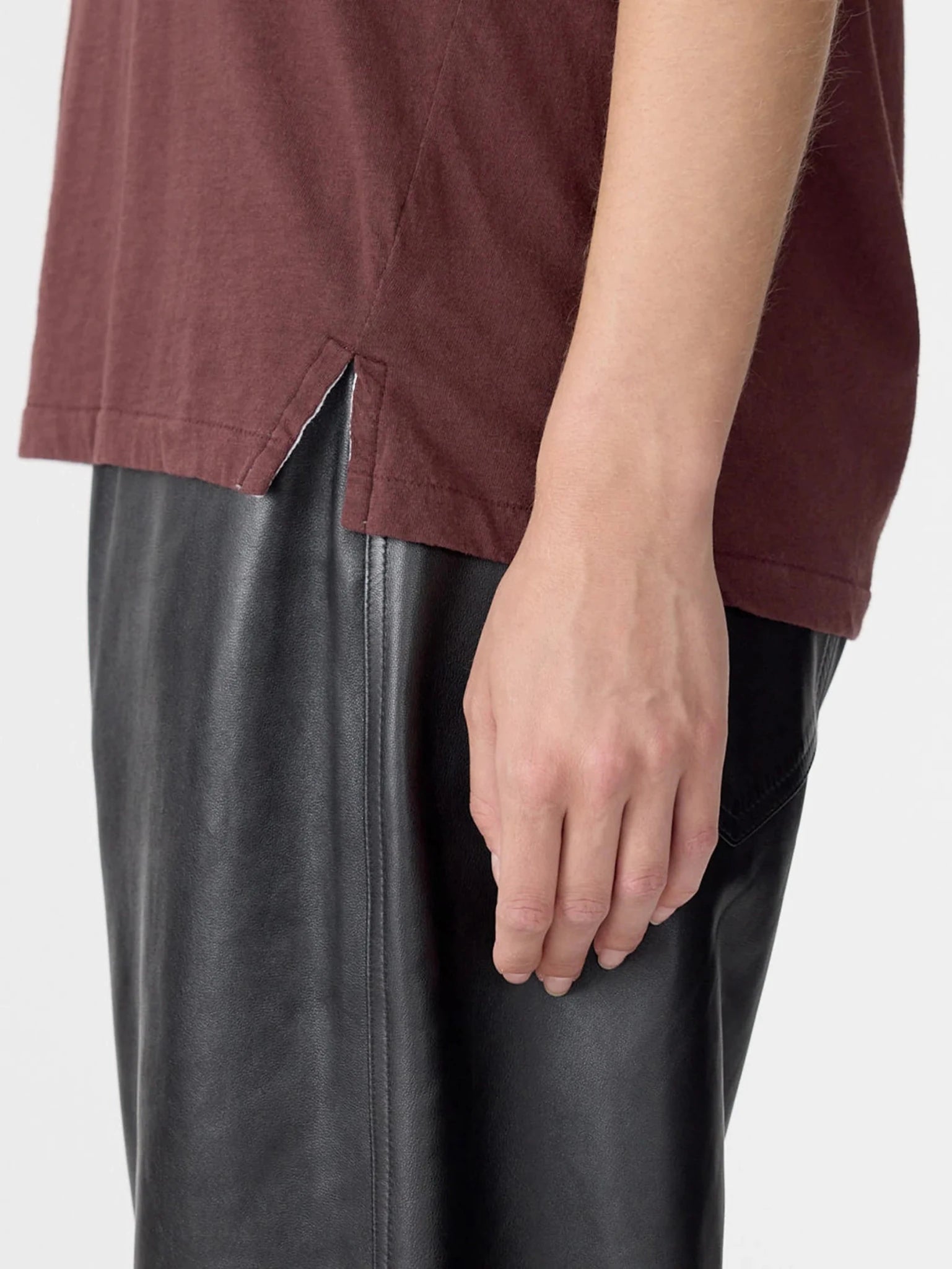 bassike | Classic T-shirt | Cocoa | Palm Boutique