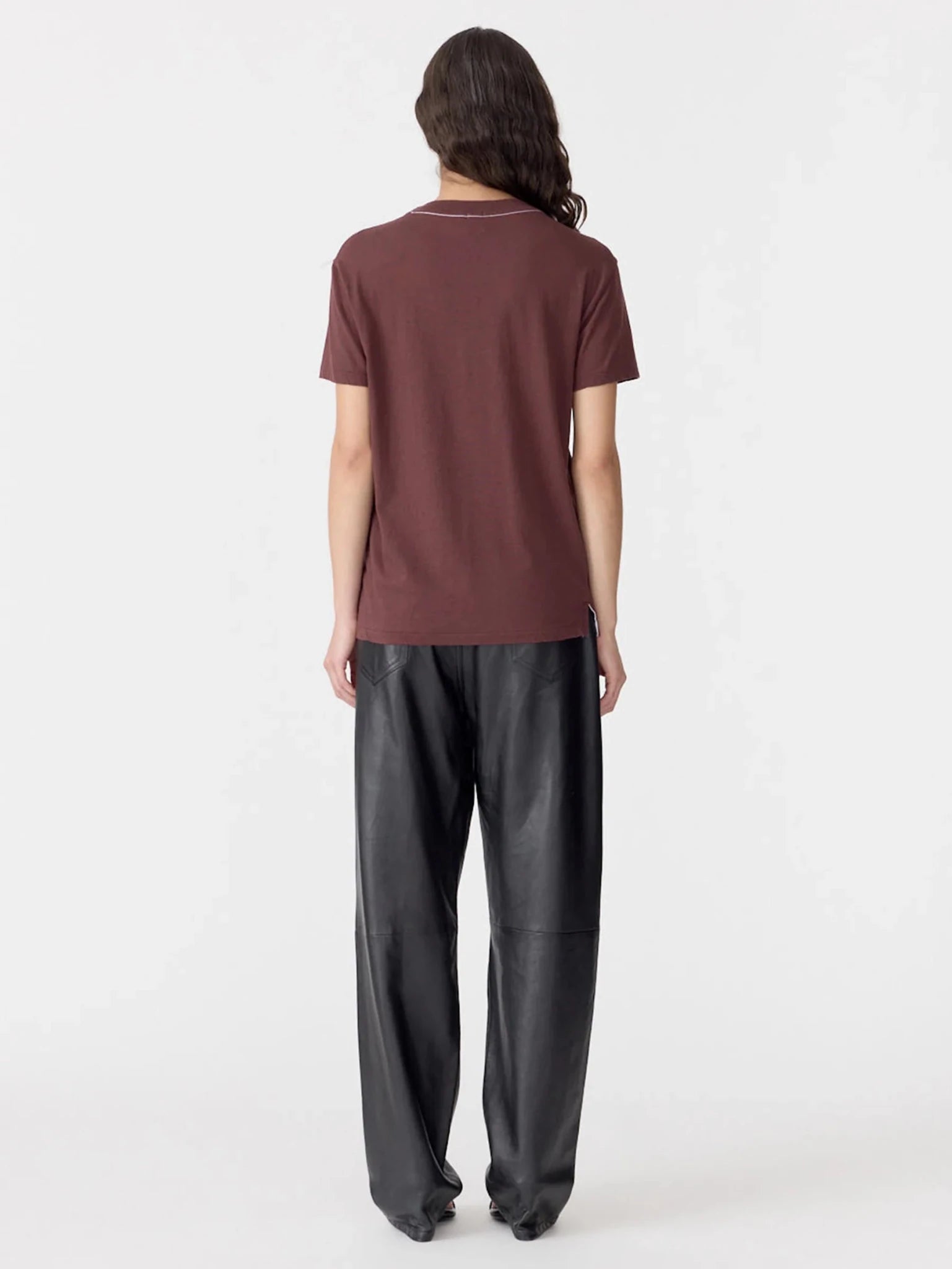 bassike | Classic T-shirt | Cocoa | Palm Boutique