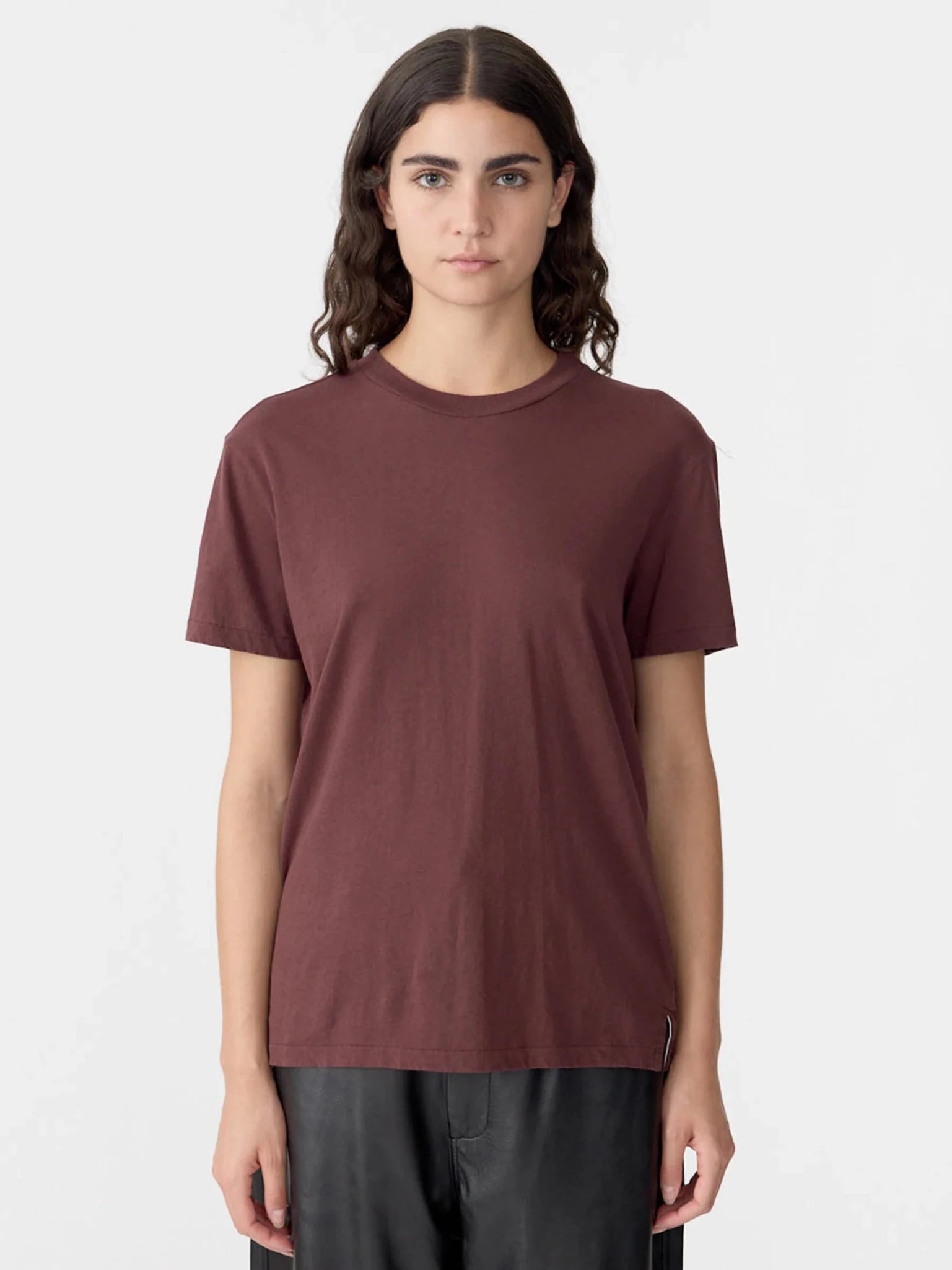 bassike | Classic T-shirt | Cocoa | Palm Boutique