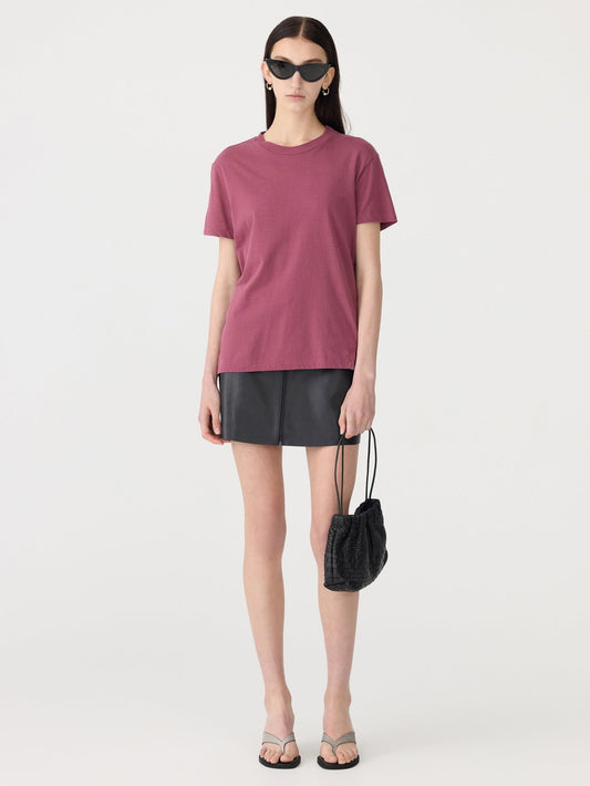 bassike | Classic t-shirt | Faded Plum | Palm Boutique