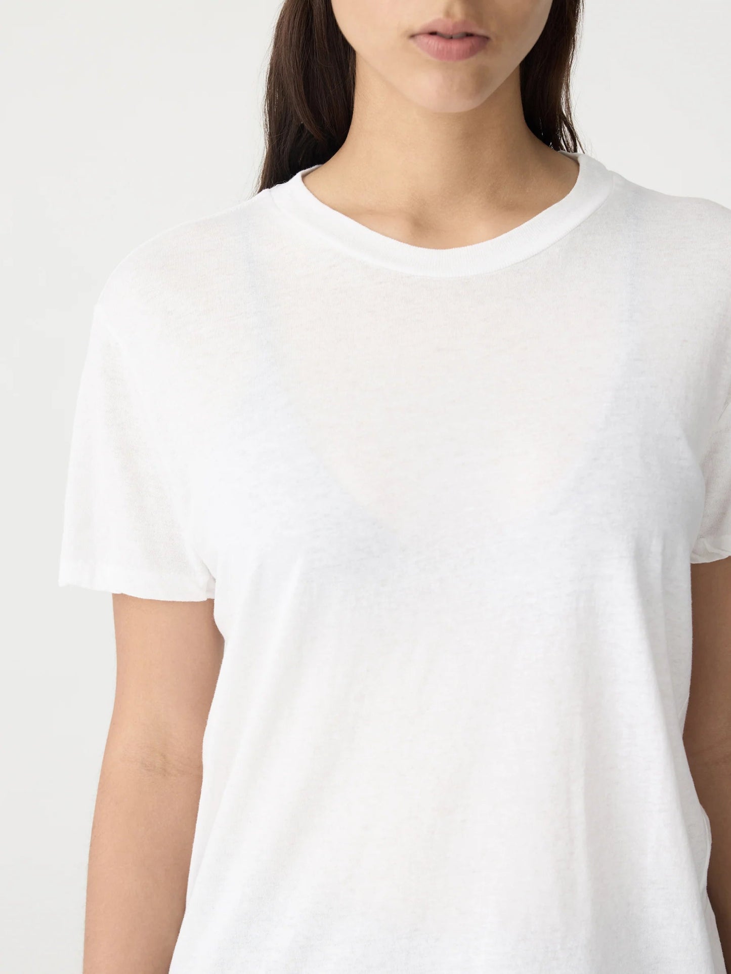 bassike | Classic t-shirt | White | Palm Boutique