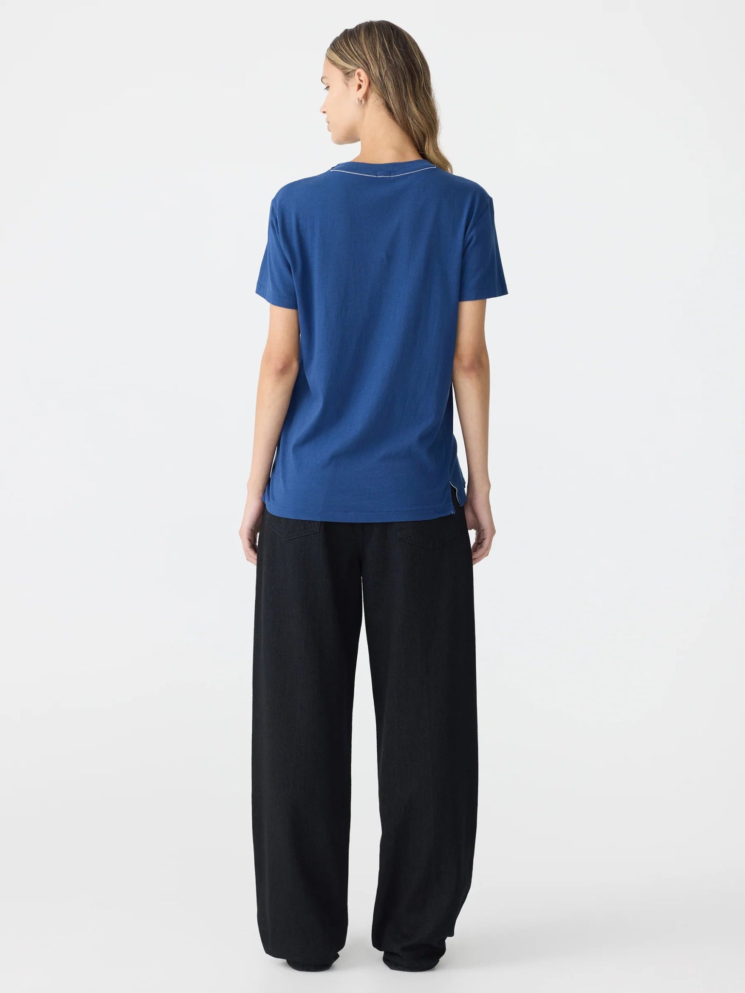 bassike | Classic t.shirt | Washed Ink | Palm Boutique