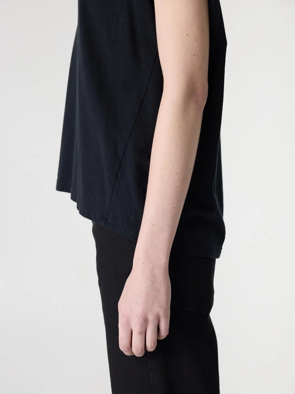 bassike | Vintage Classic Tank | Black | Palm Boutique