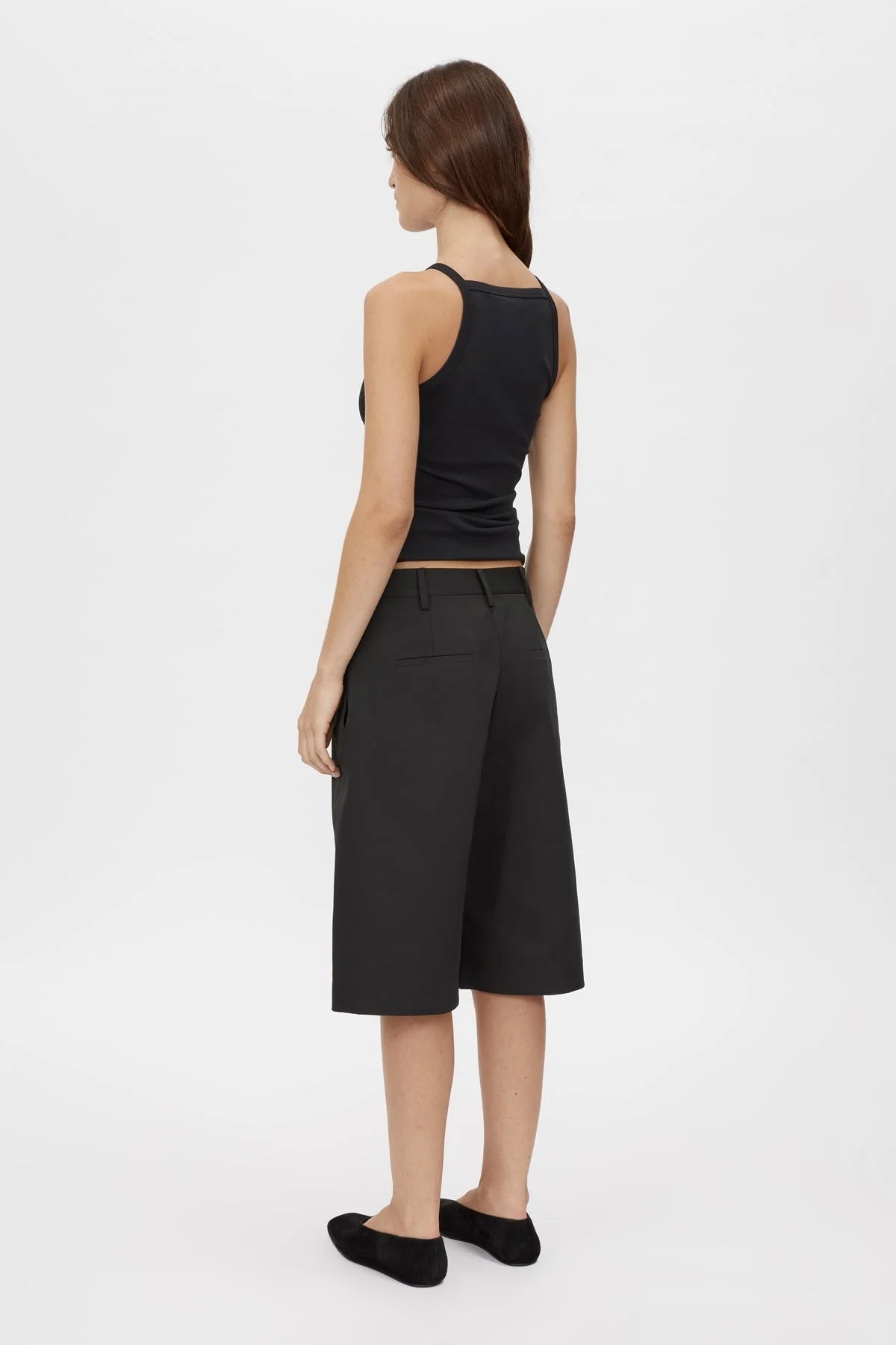 Camilla and Marc | Alba Spaghette Strap Tank | Black | Palm Boutique