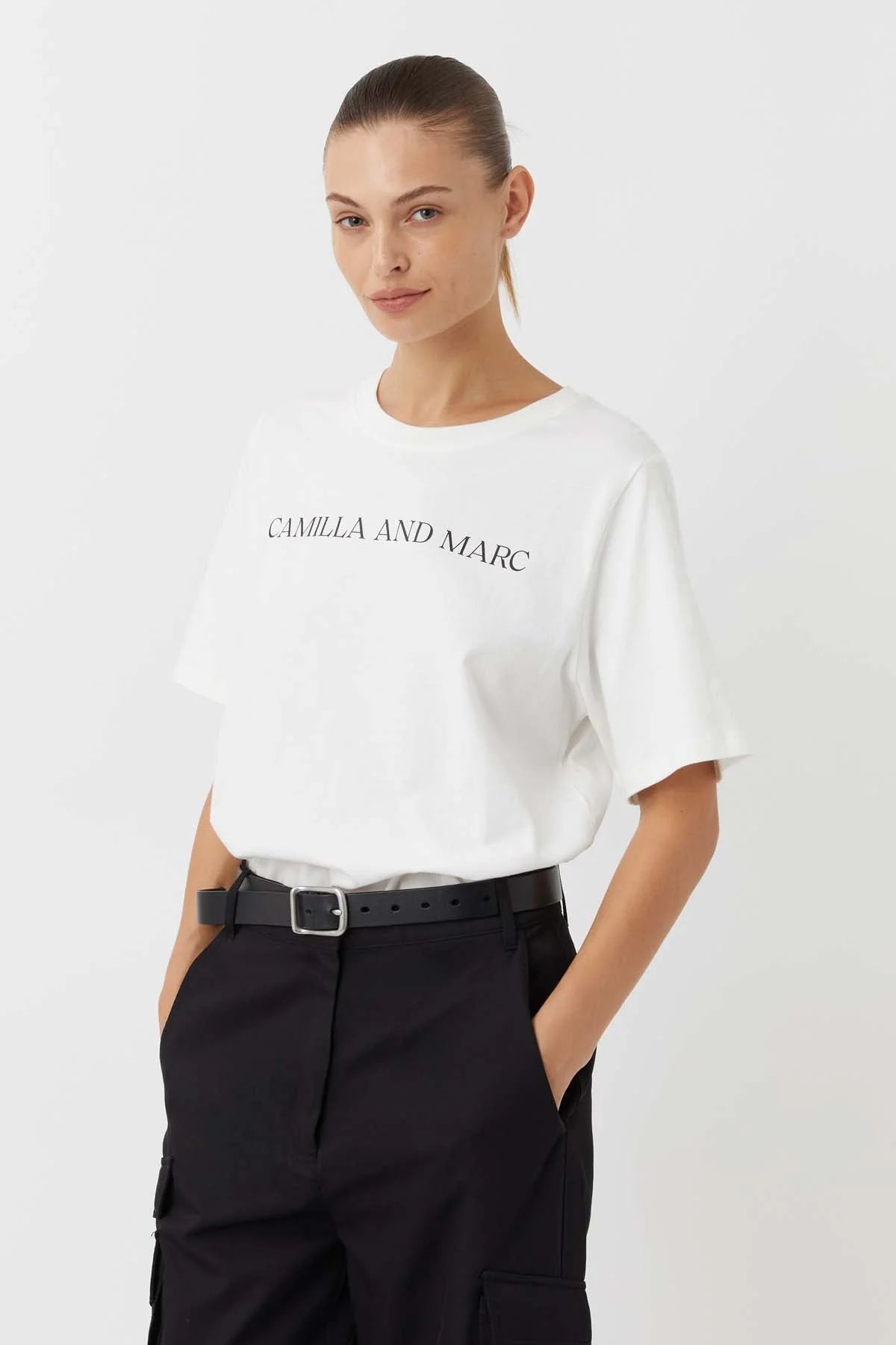 Camilla and Marc | Asher Tee | White | Palm Boutique