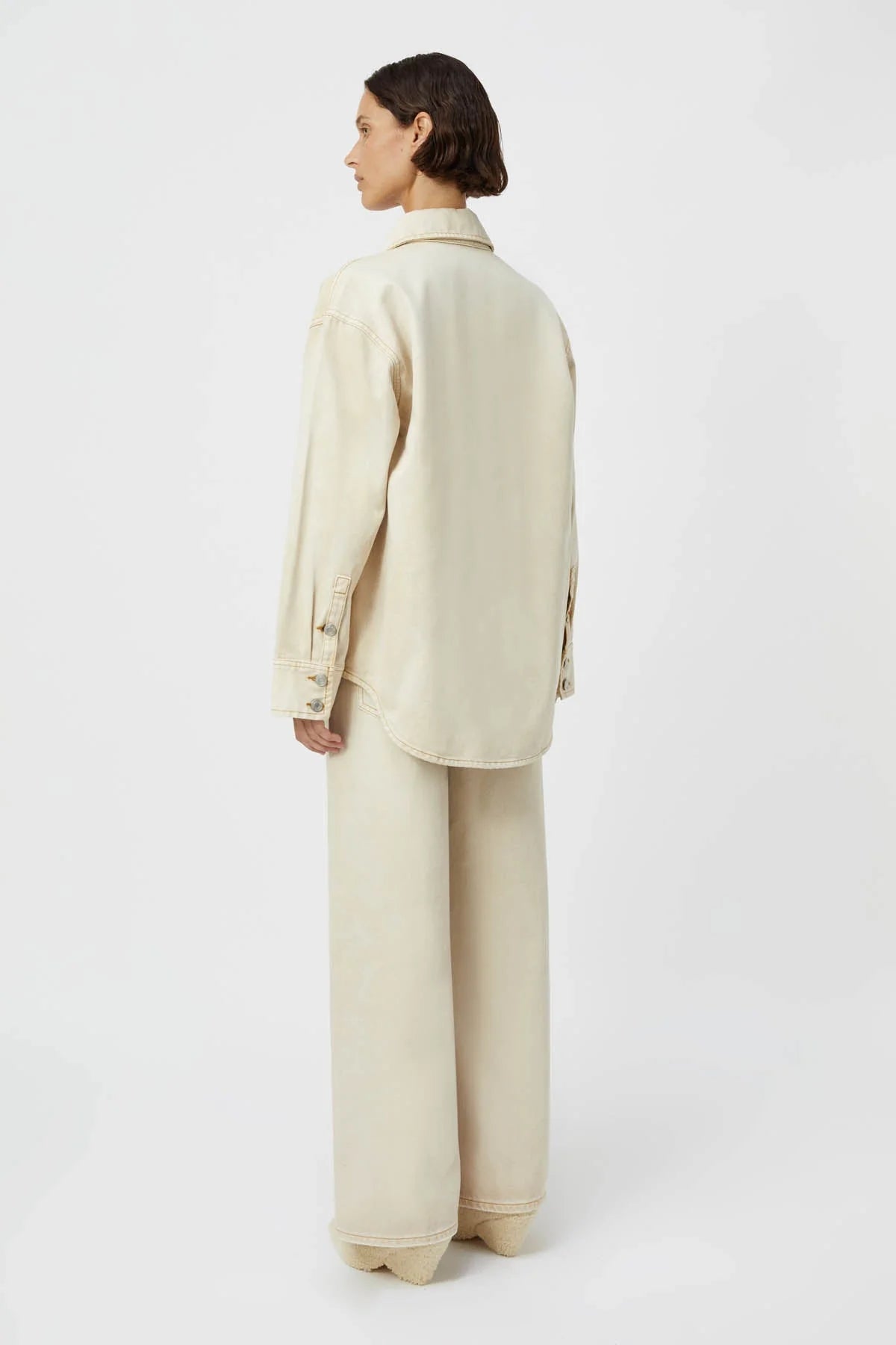 Camilla and Marc | Dalton Denim Shirt | Almond | Palm Boutique