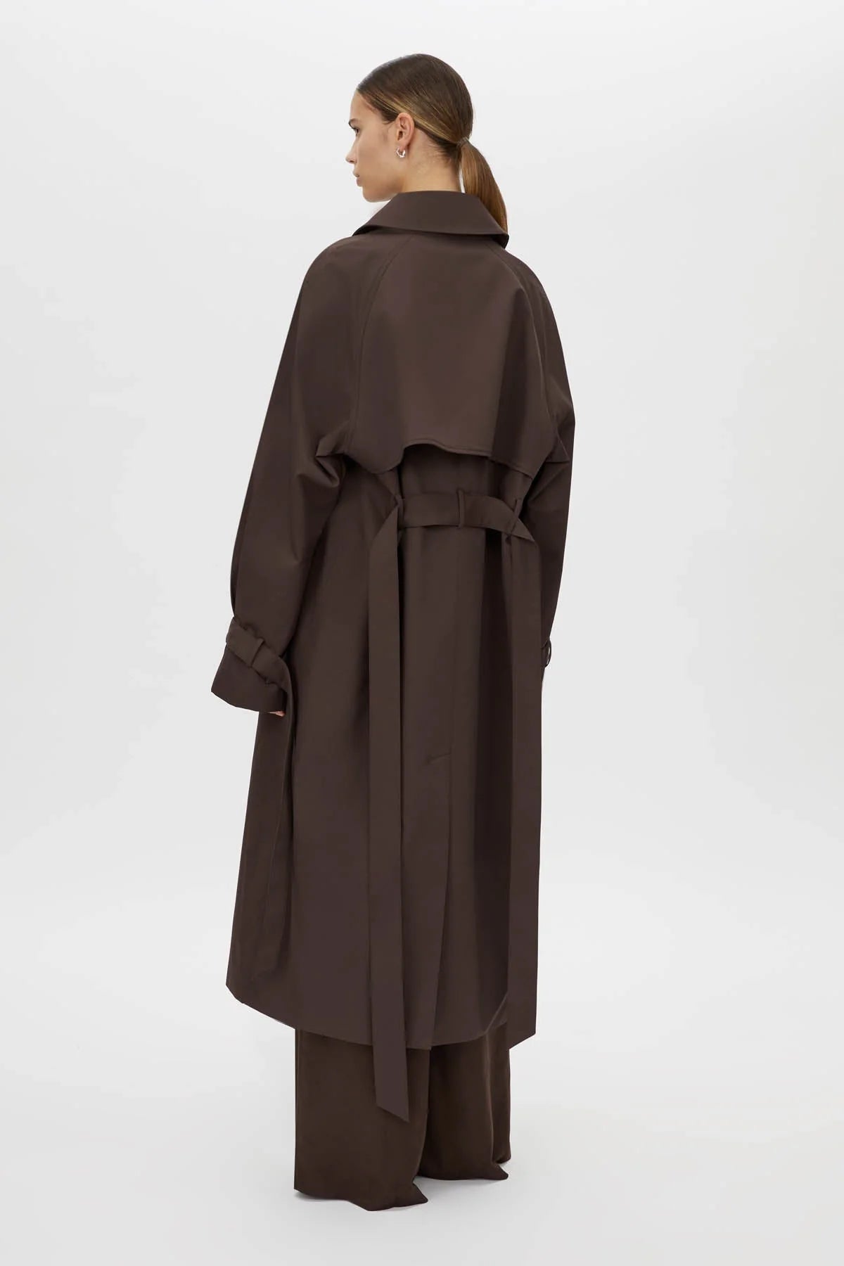 Camilla and Marc | Dia Car Coat | Bitter Chocolate | Palm Boutique