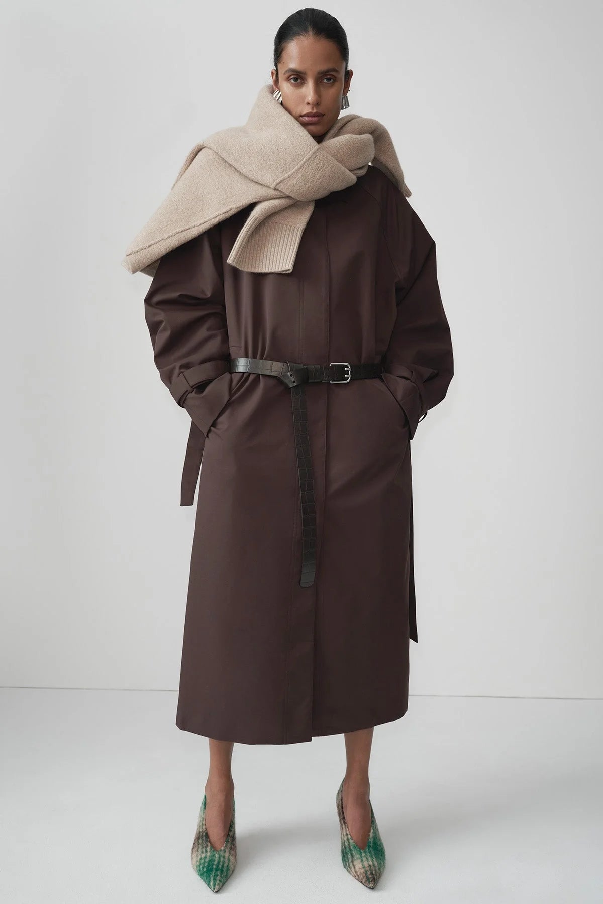 Camilla and Marc | Dia Car Coat | Bitter Chocolate | Palm Boutique