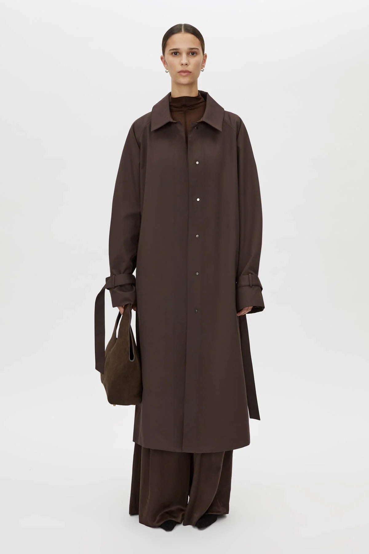 Camilla and Marc | Dia Car Coat | Bitter Chocolate | Palm Boutique