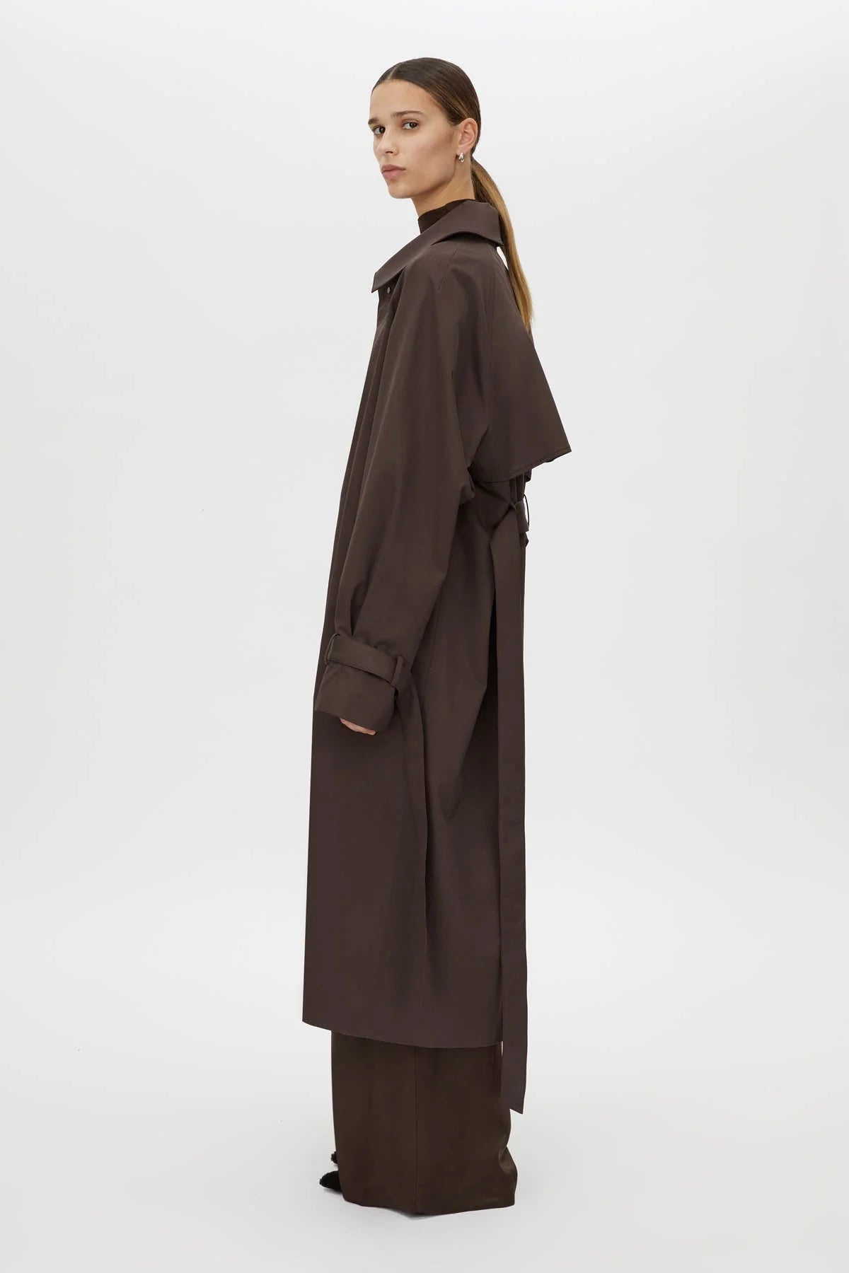 Camilla and Marc | Dia Car Coat | Bitter Chocolate | Palm Boutique