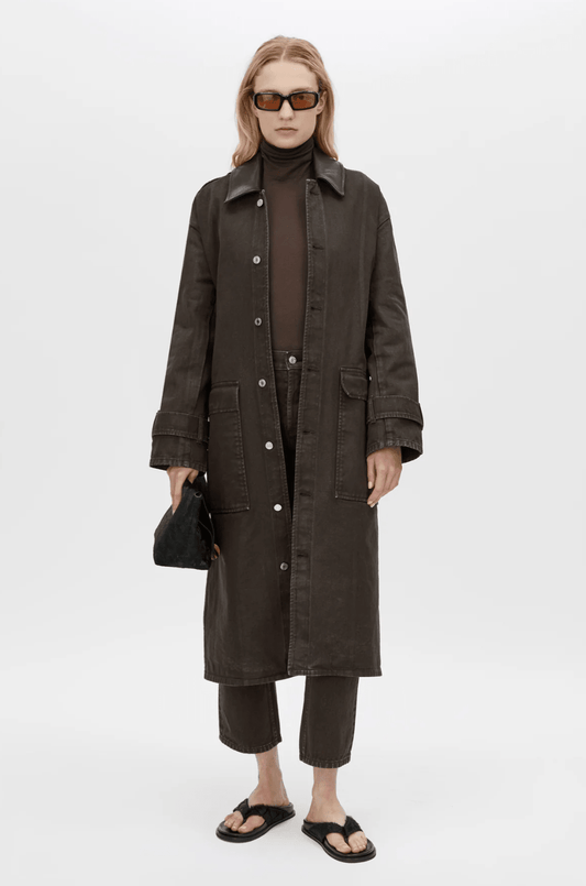 Camilla and Marc | Enzo Denim Coat | Espresso | Palm Boutique
